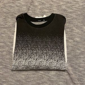 Bossini black/ light grey speckled sweatshirt